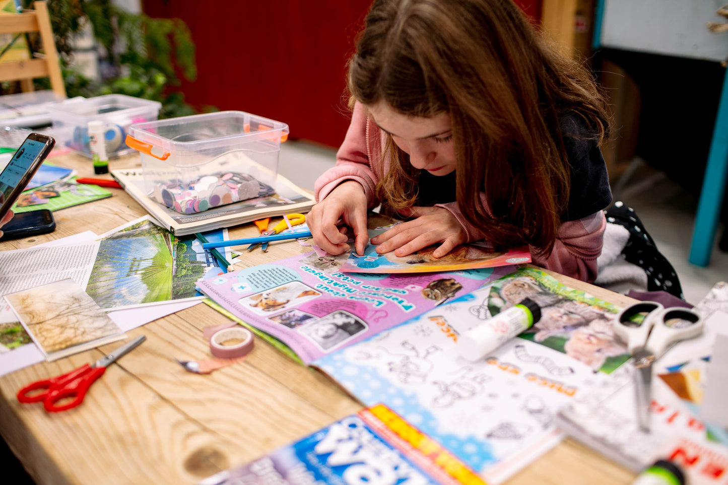 Family Friendly Collage Workshops at the Eco Park